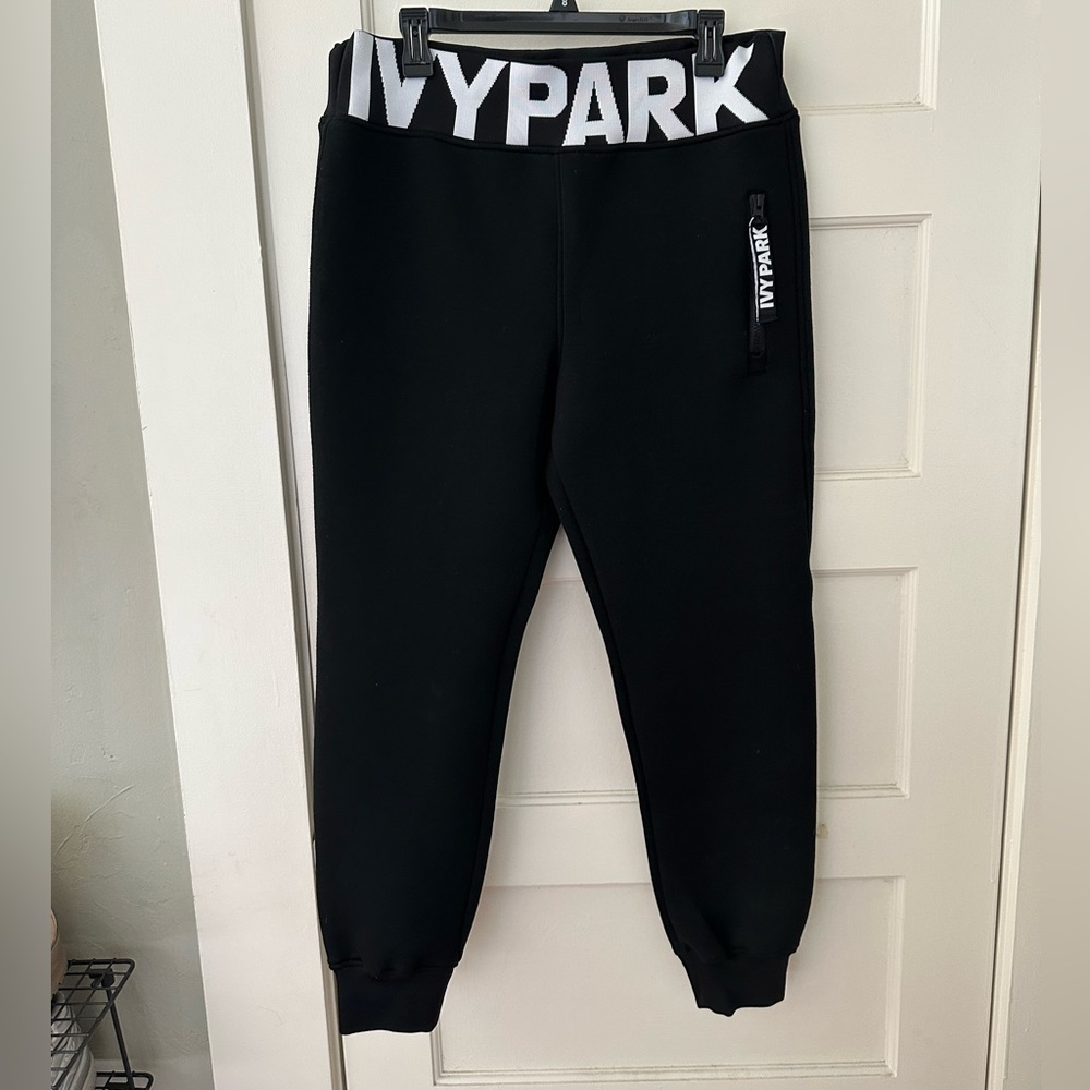 Ivy Park Black Joggers